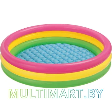 Надувной бассейн Intex Sunset Glow 114х25 (57412)